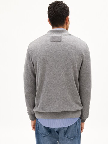 ARMEDANGELS Knit Cardigan 'FAAUSTOS' in Grey