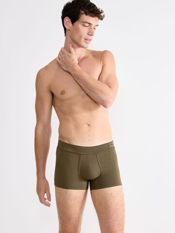 SLOGGI Boxer shorts ' Trunks ' in Brown: front
