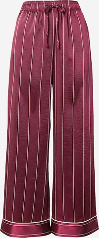 raudona ETAM Pižaminės kelnės 'DAYANA': priekis