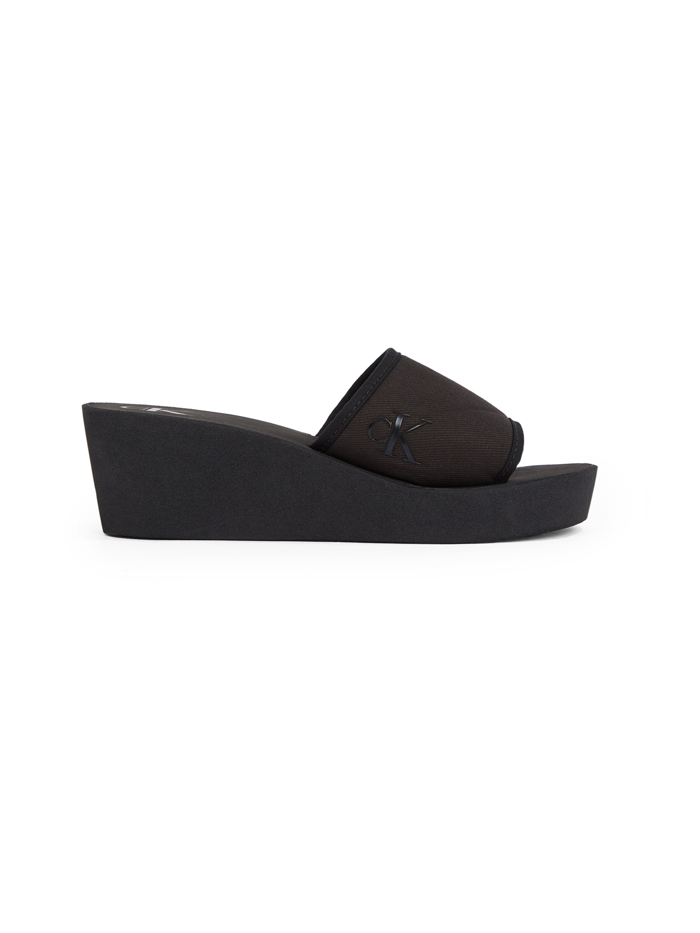 Calvin Klein Šľapky - Čierna