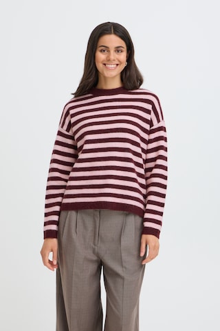Fransa Pullover 'IDAA ' i lilla: forside