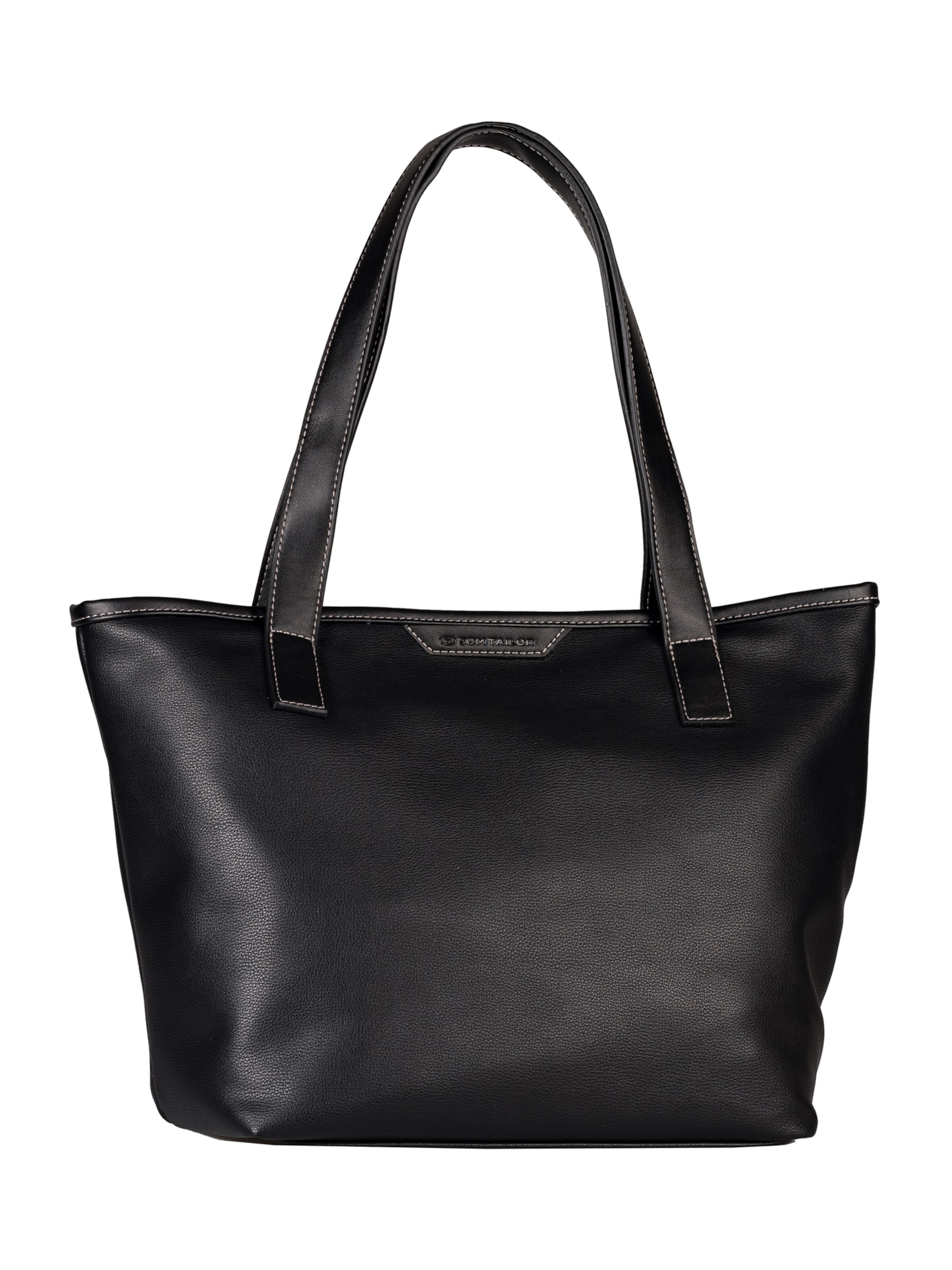 TOM TAILOR Shopper 'Leora' - Čierna: predná strana