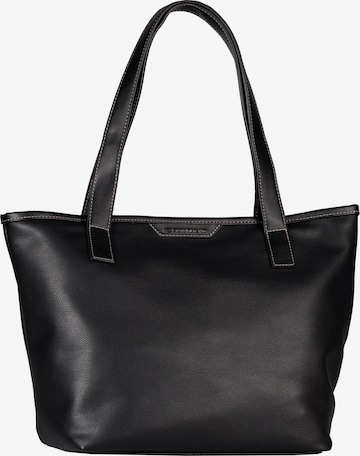 TOM TAILOR Shopper 'Leora' in Schwarz: Vorderseite