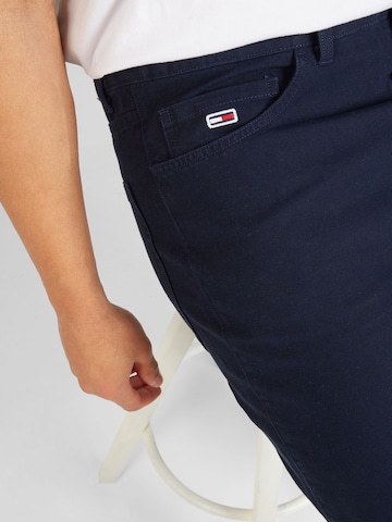 Tommy Jeans Loosefit Broek in Blauw