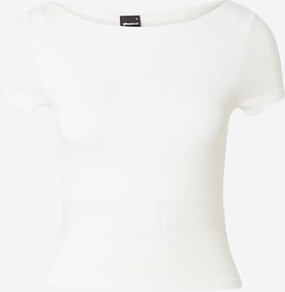 Gina Tricot T-shirt en blanc cassé, Vue avec produit