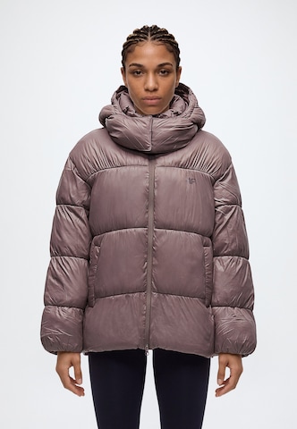 4F Outdoor jacket in Brown: front