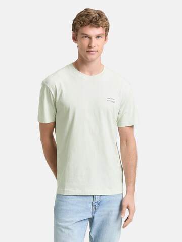 TOM TAILOR DENIM Shirt in Green: front