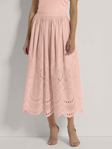 Jupe MADELEINE en rose : devant
