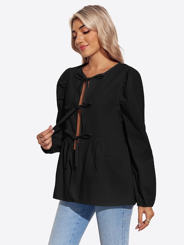 Imily Bela Блуза в черно: отпред