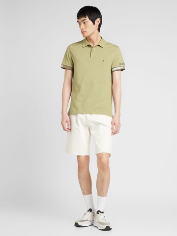 TOMMY HILFIGER Poloshirt in Grün