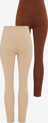 Neun Monate Leggings in Beige: front