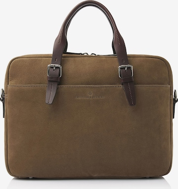 Castelijn & Beerens Document Bag in Brown: front