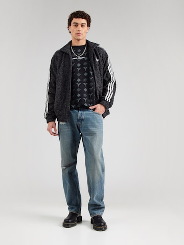 Carlo Colucci Sweatshirt 'Faistnauer' i svart