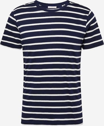 By Garment Makers T-Shirt 'Fabian'  (GOTS) in Blau: predná strana