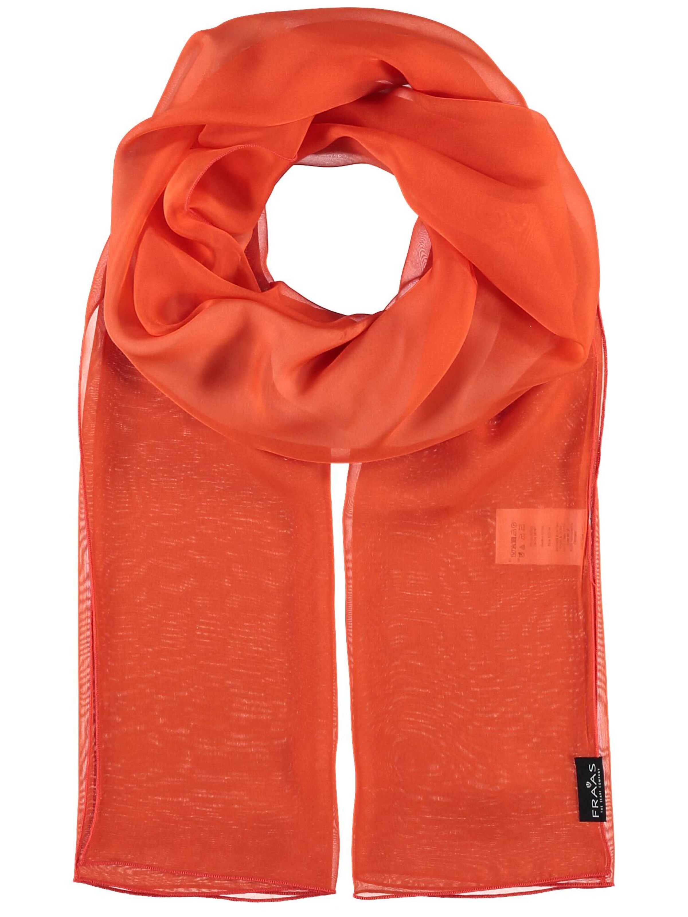 FRAAS Schal in Orange: Vorderseite