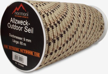 normani Outdoor-Seil 'Manning' 9 mm x 60 m in Beige