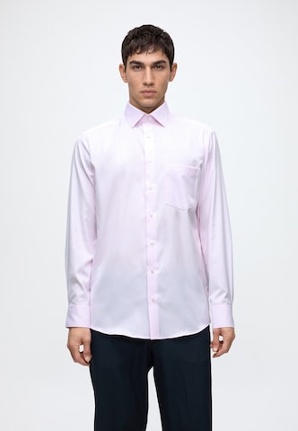 OLYMP Comfort Fit Skjorta 'Luxor' i rosa: framsida