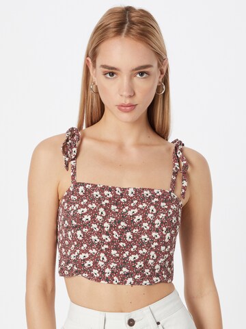 ABOUT YOU Top 'Ramona' in Brown: front