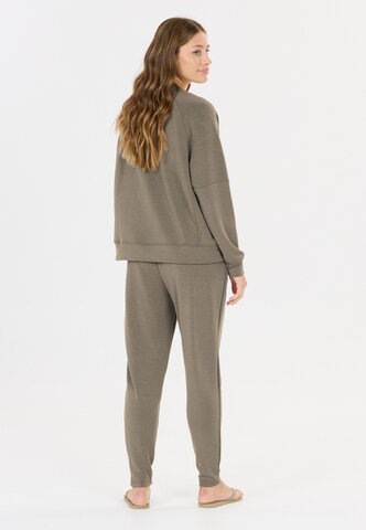 Athlecia Sweatshirt 'Jacey' in Braun
