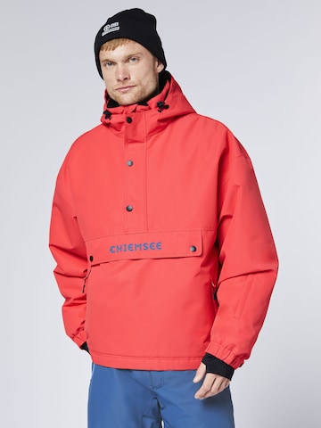 CHIEMSEE Athletic Jacket in Pink: front