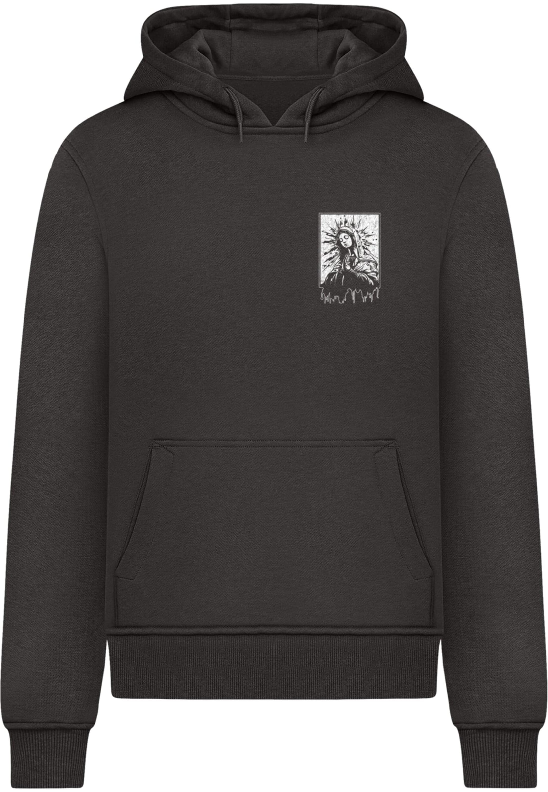 Sweat-shirt Mister Tee en noir : devant