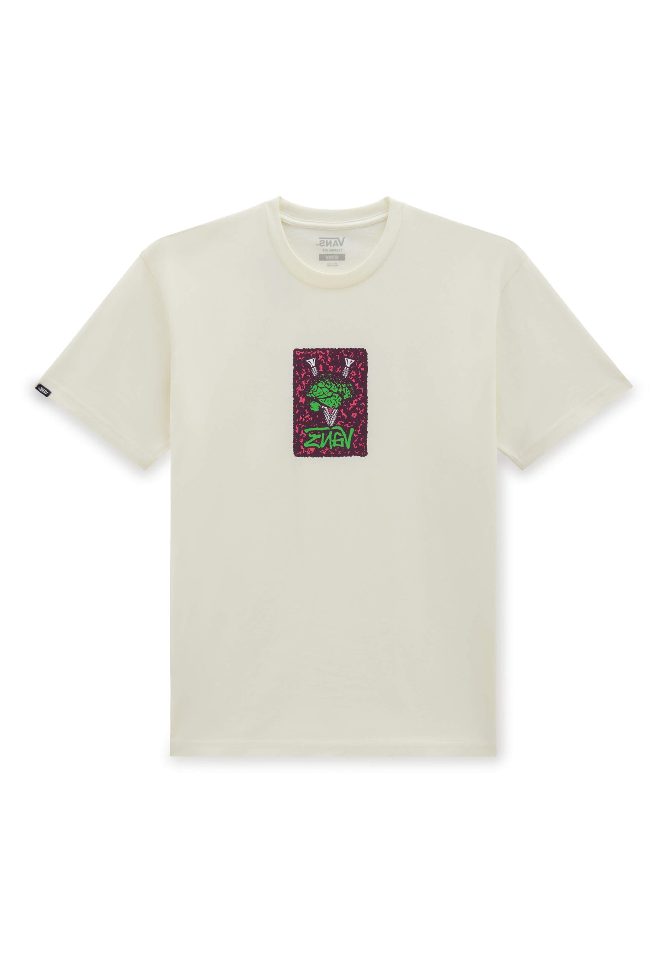 VANS Póló - fehér: elől