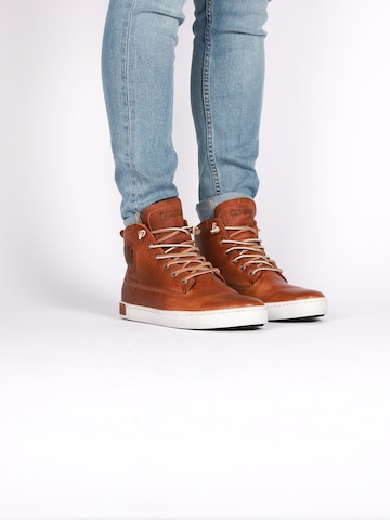 BLACKSTONE Sneakers hoog in Bruin