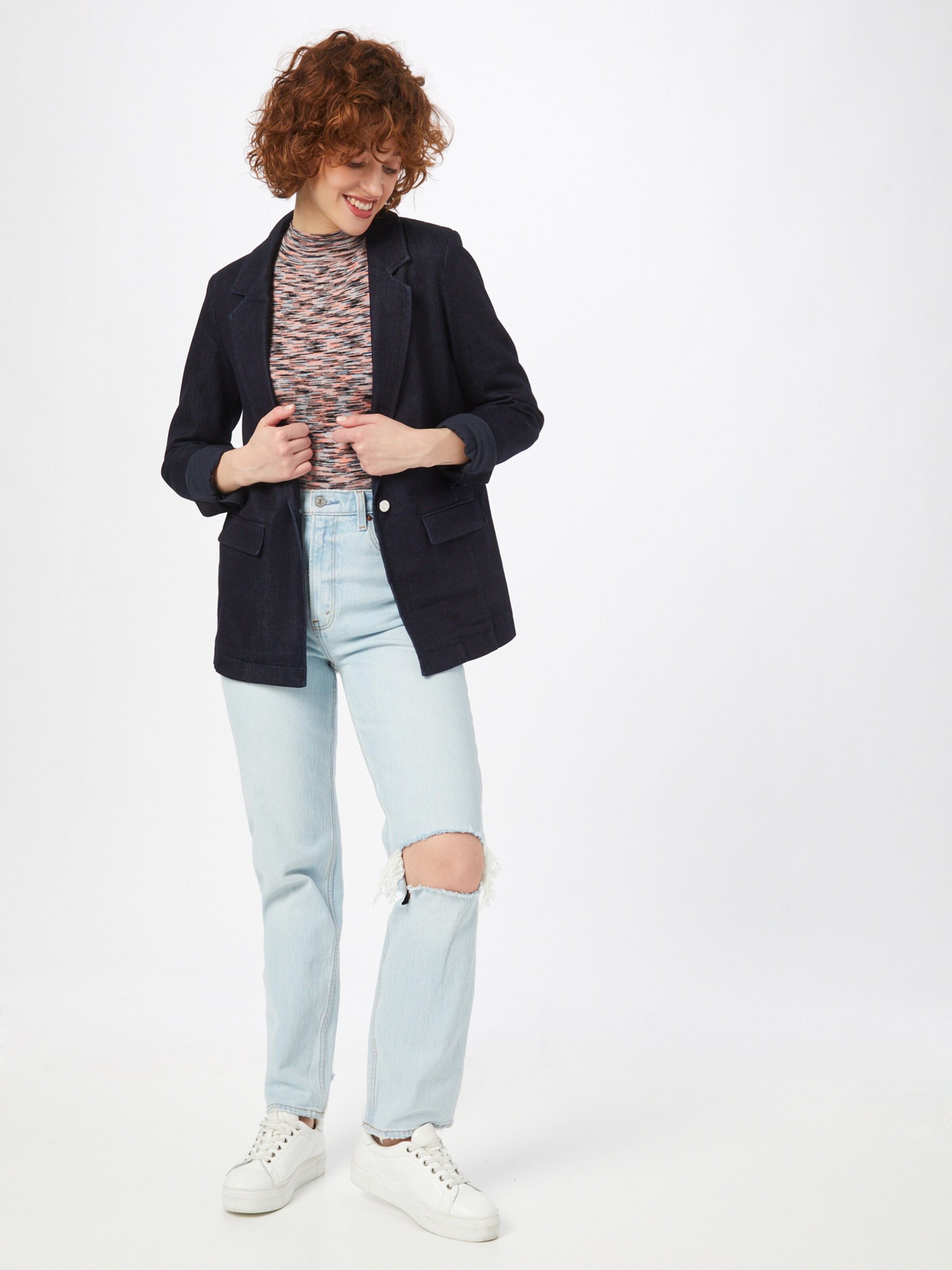Frauen Blazer s.Oliver Blazer in Dunkelblau - TF62264 Frauen Blazer s.Oliver Blazer in Dunkelblau - TF62264