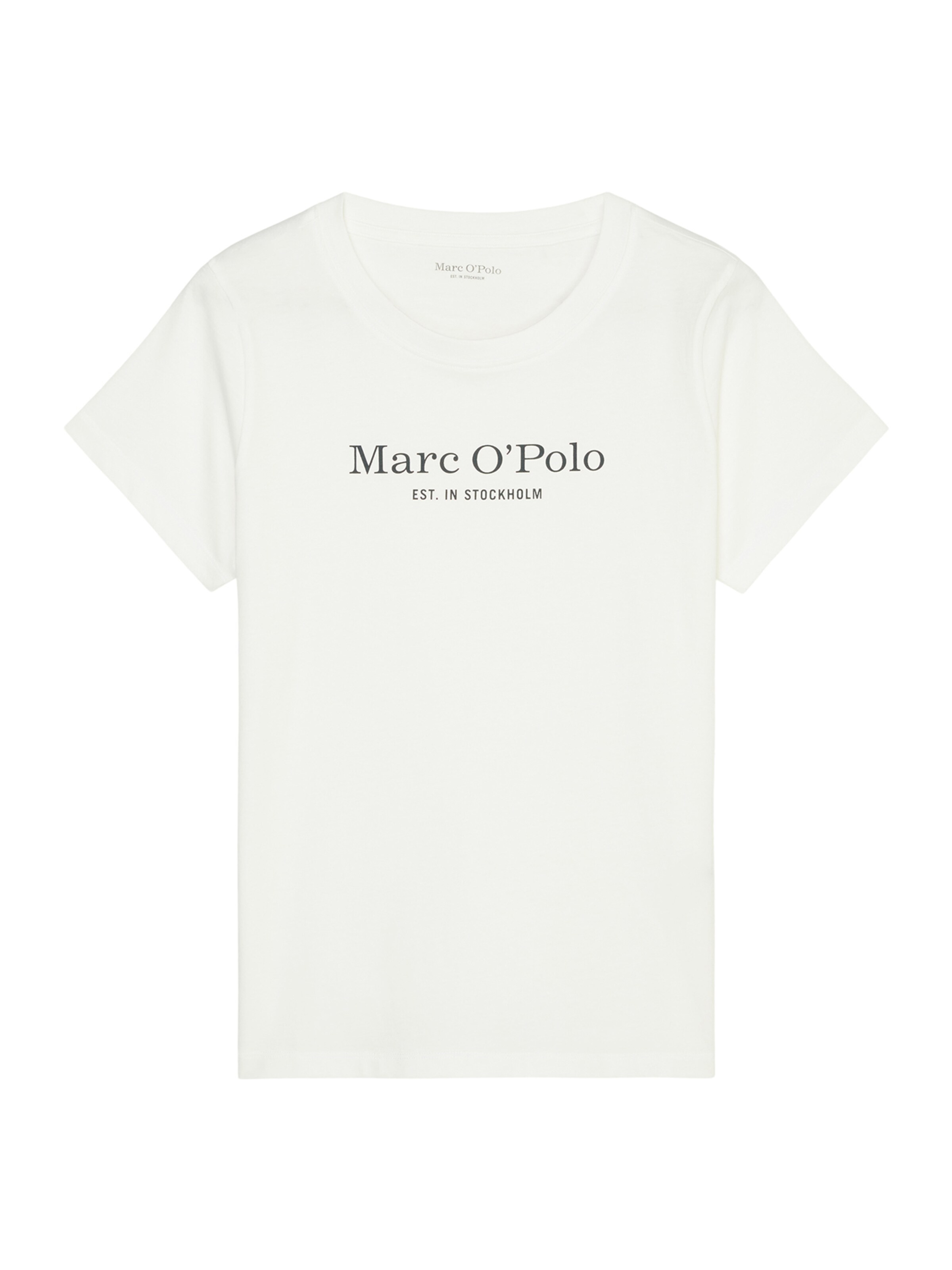 Marc O'Polo Shirt ' Mix & Match Cotton ' in Wit: voorkant