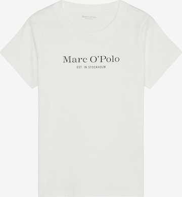 T-shirt ' Mix & Match Cotton ' Marc O'Polo en blanc : devant