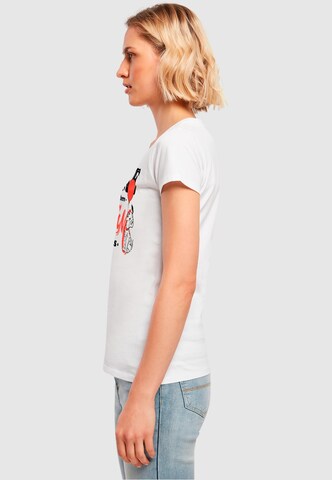 T-shirt 'Mother's Day - 101 Dalmatians Home Is Where Mum Is' ABSOLUTE CULT en blanc