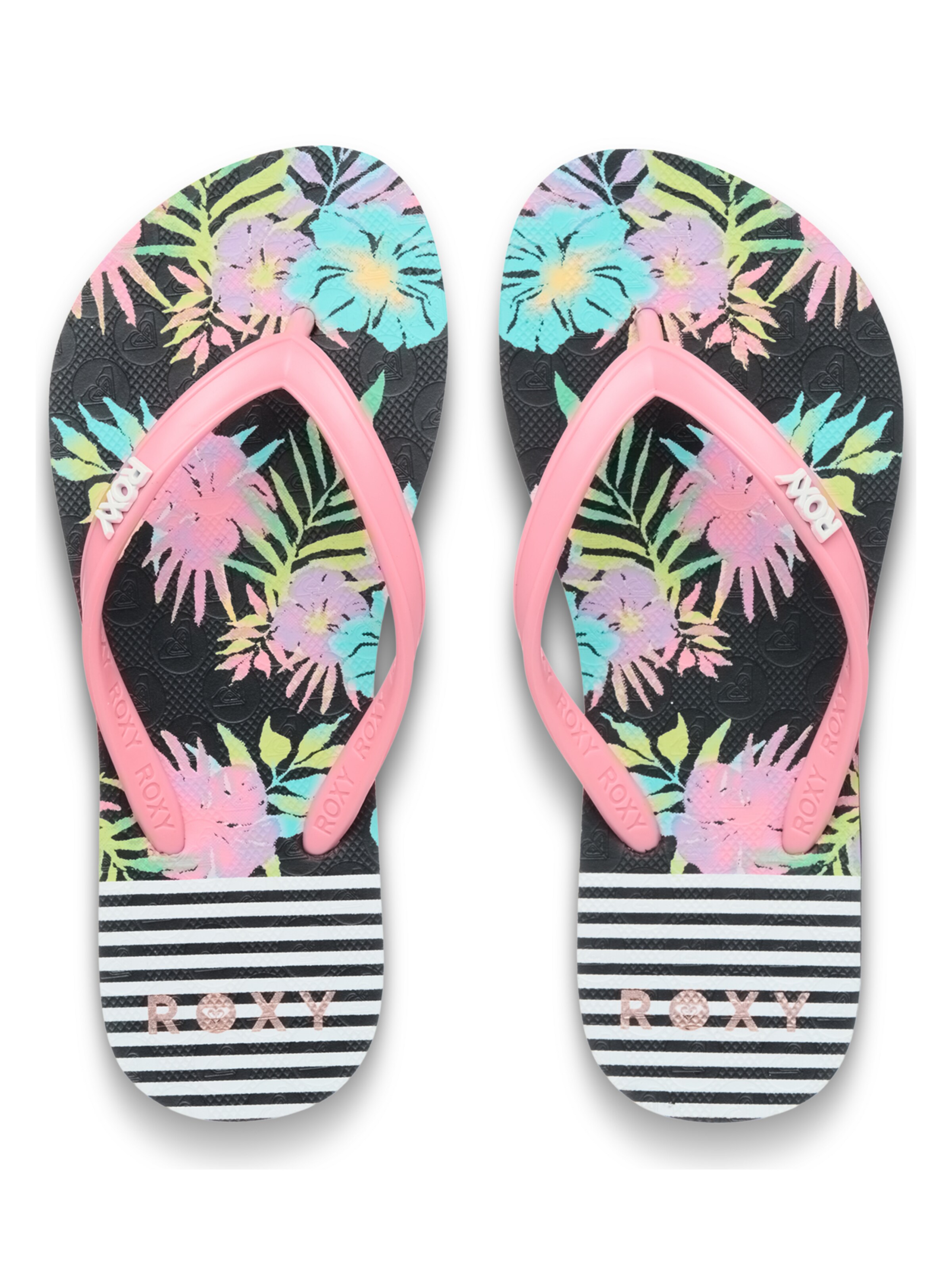 ROXY Sandals 'Rg Viva Stamp' in Pink