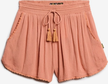 Superdry Broek in Oranje: voorkant