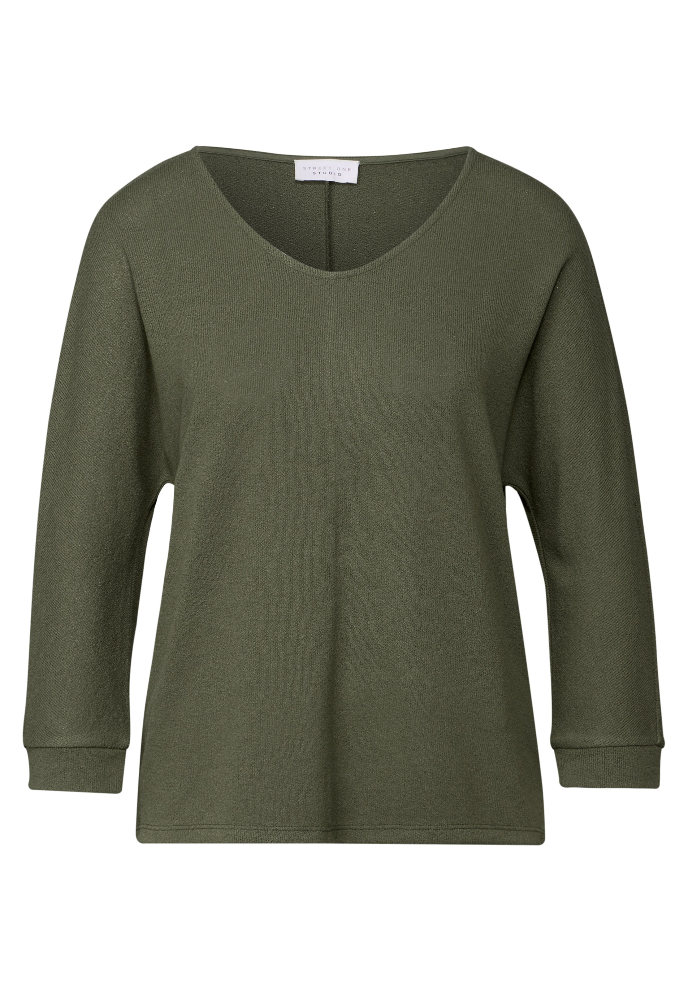 Street One Studio Shirt in Green: front