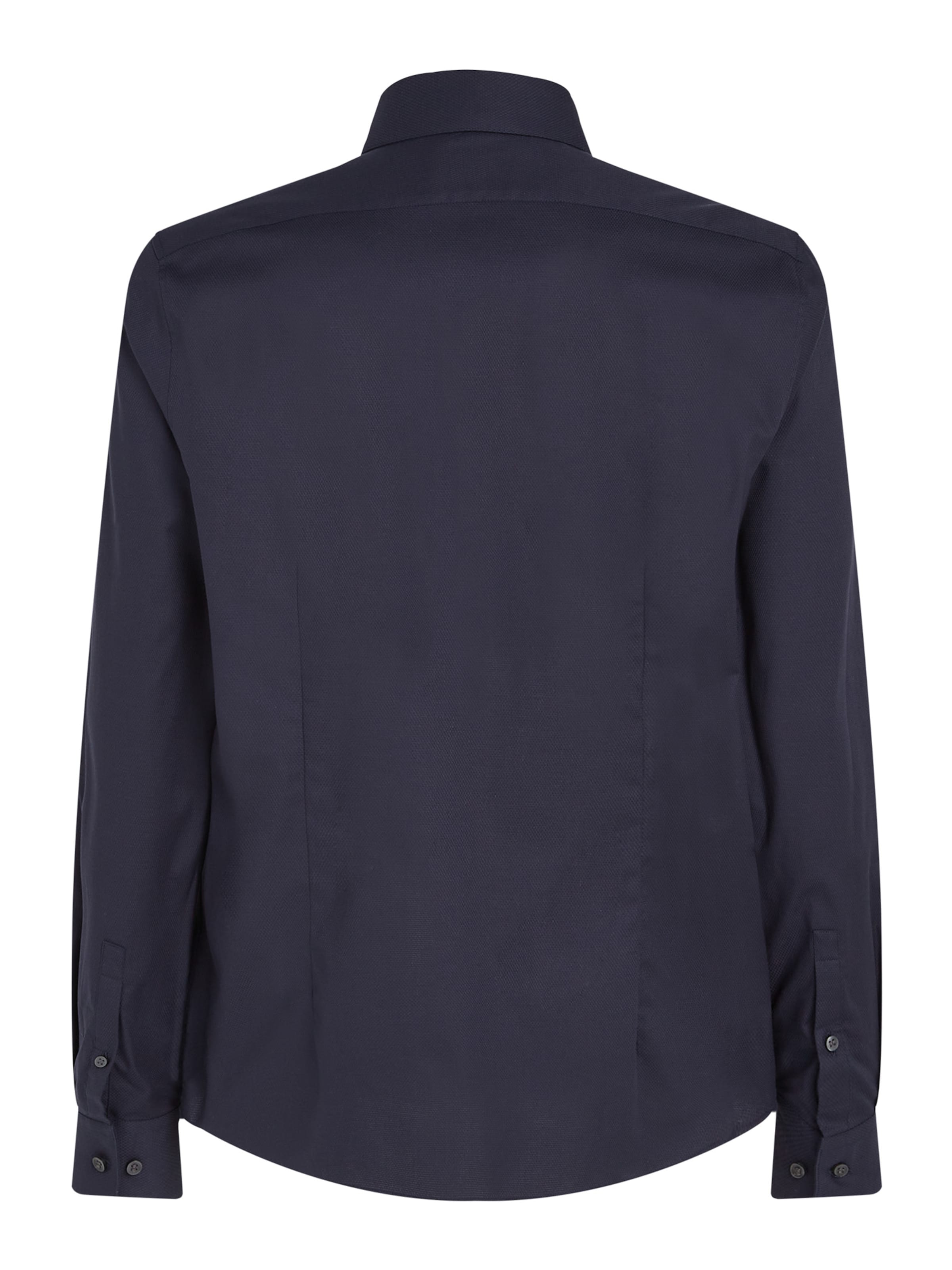 Calvin Klein Kitsas lõige Triiksärk, värv sinine: tagant vaates