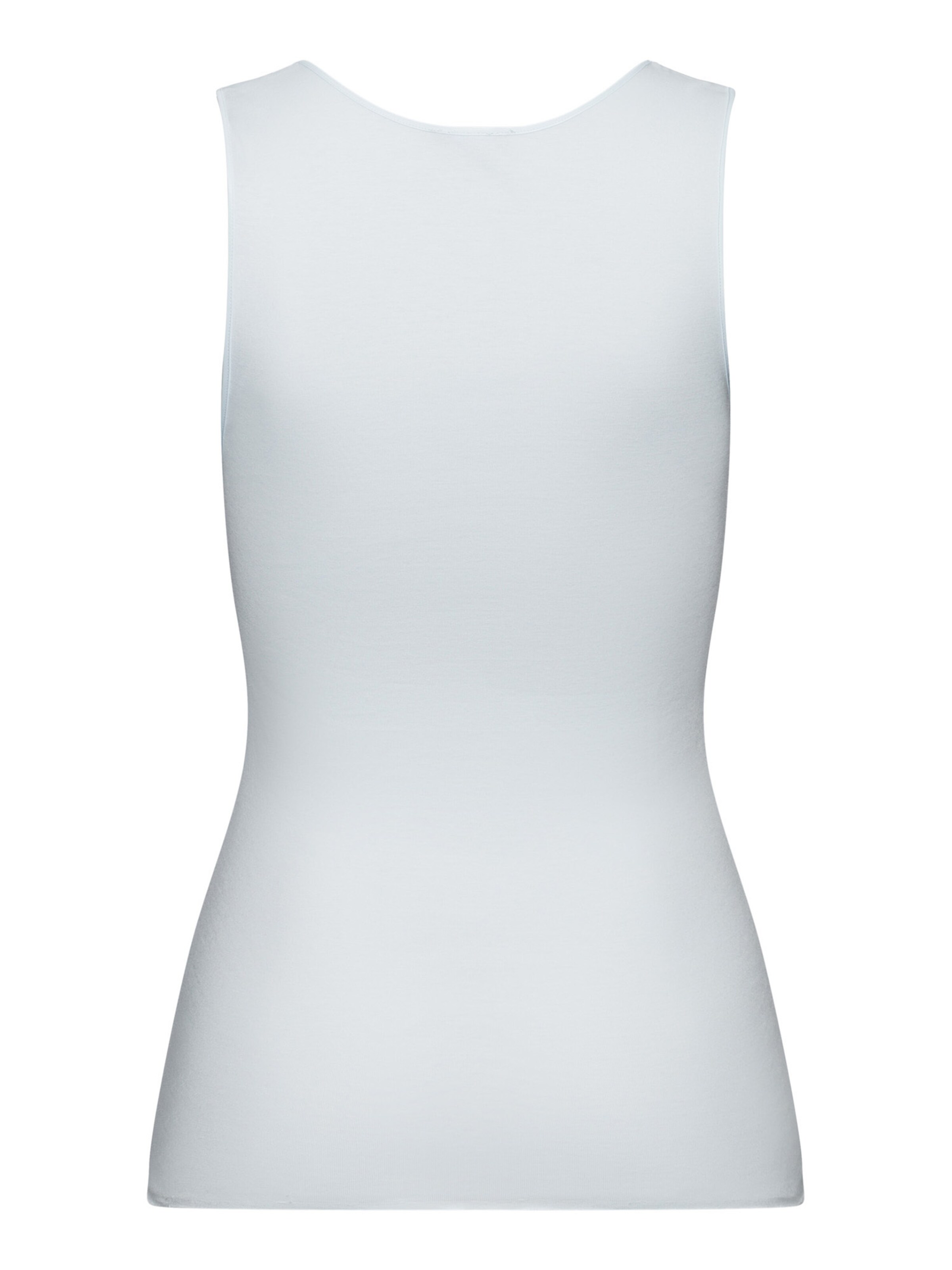 Haut ' Anne ' Hanro en bleu