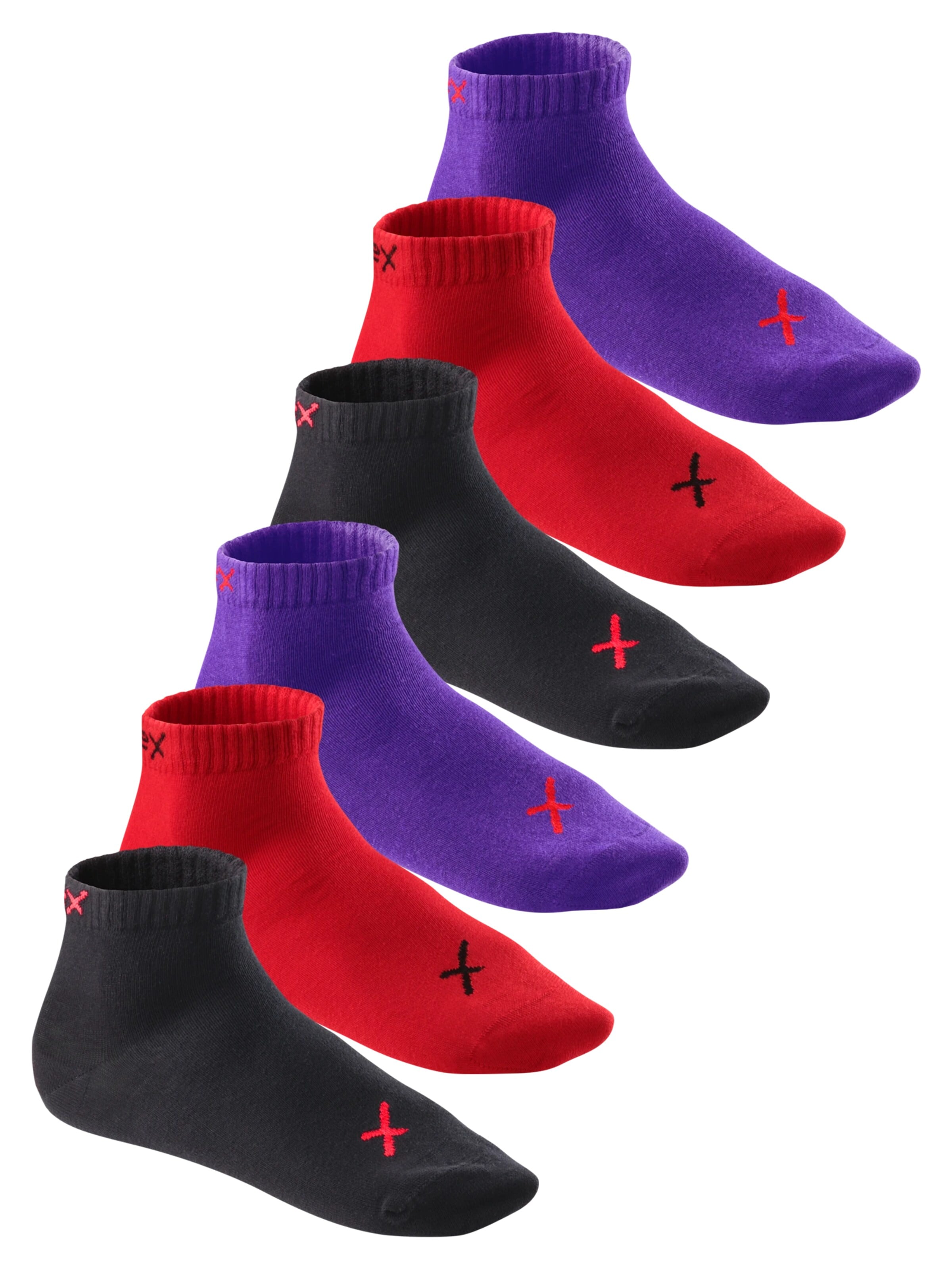 cflex Socks 'Lifestyle' in Purple: front