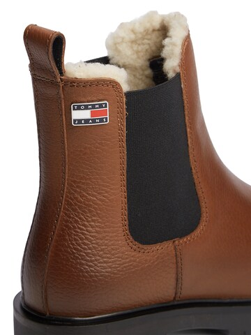 Tommy Jeans Chelsea Boots in Braun