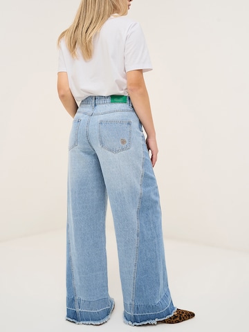 Wide Leg Jean 'Degan' Camomilla Italia en bleu