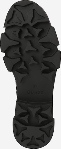 GUESS Schnürstiefelette 'Madox' in Schwarz