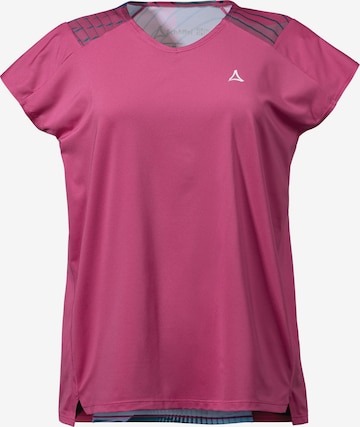 Schöffel T Shirt 'Aukra' in Pink: predná strana