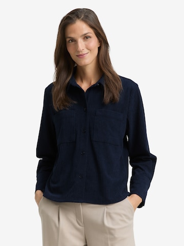 TOM TAILORBluza - plava boja: prednji dio