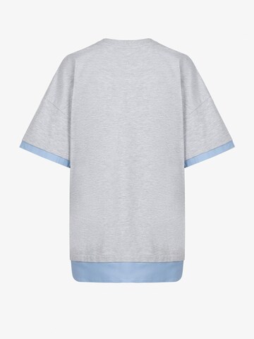 FEMSSY Koszulka 'DUA T-SHIRT WHITE' w kolorze szary