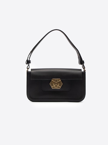 Borsa a mano di AKARDO in nero: frontale