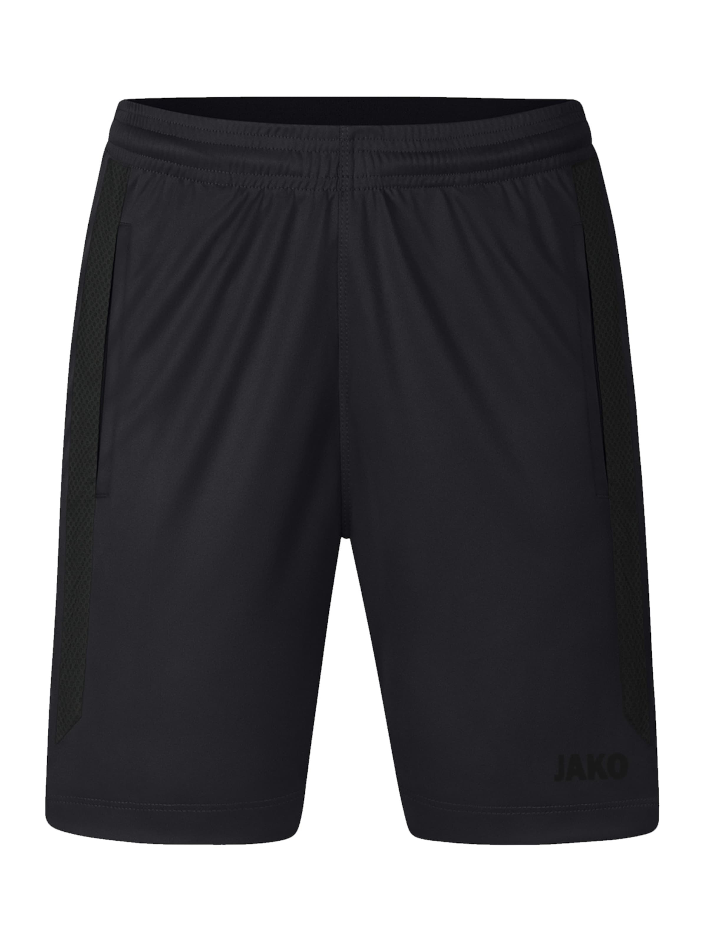 JAKO Regular Sporthose in Schwarz: Vorderseite