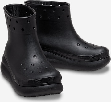 Bottes en caoutchouc Crocs en noir