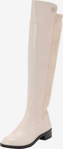 STEVE MADDEN Ylipolvensaapas 'Xcursion' värissä beige: etupuoli