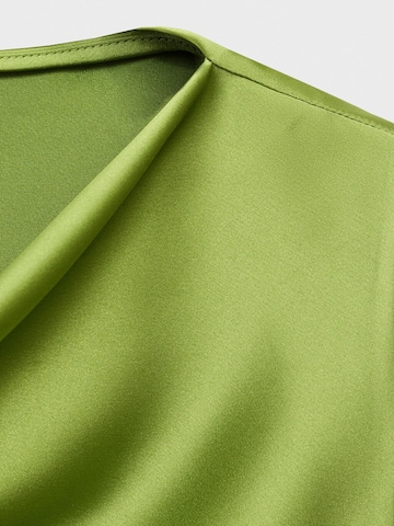 MANGO Blouse 'SATI-A' in Groen