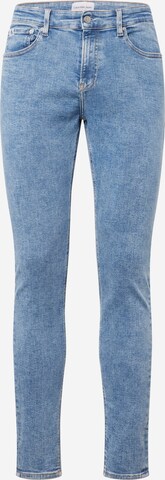 Calvin Klein Jeans Skinny Jeans in Blauw: voorkant