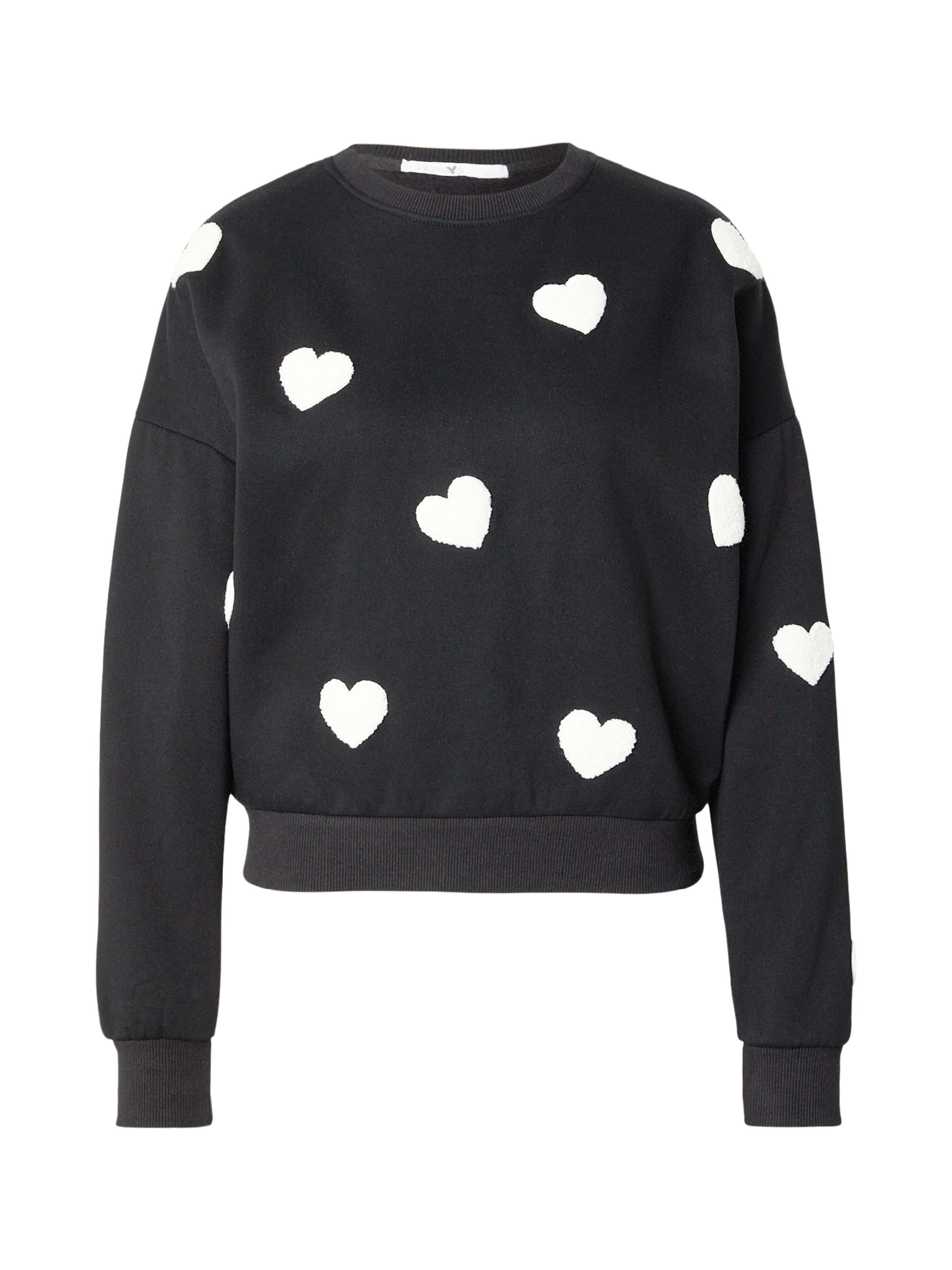 Hailys Tréning póló 'Ru44by' - fekete: elől